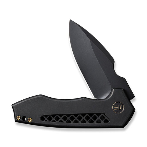 WEKNIFE Harpen CPM-20CV钢 钛合金柄 WE23019-1 黑色 2188