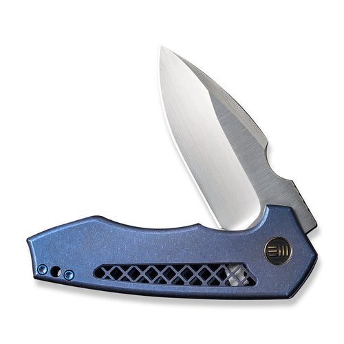 WEKNIFE Harpen CPM-20CV钢 钛合金柄 WE23019-2 蓝色 2188