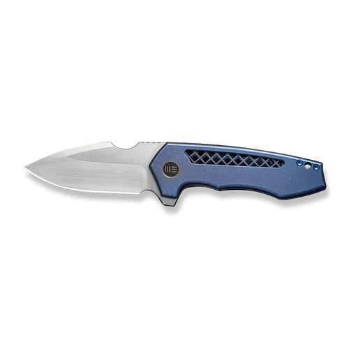 WEKNIFE Harpen CPM-20CV钢 钛合金柄 WE23019-2 蓝色 2188