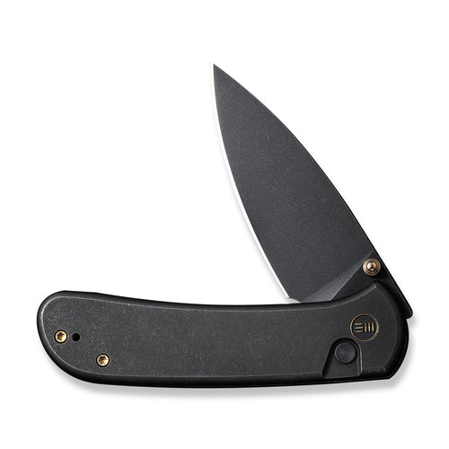WEKNIFE Qubit CPM-20CV钢 钛合金柄 WE22030F-1 黑色 1650