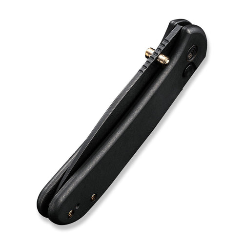 WEKNIFE Qubit CPM-20CV钢 钛合金柄 WE22030F-1 黑色 1650