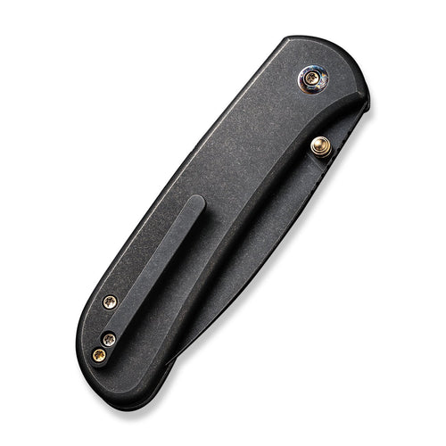 WEKNIFE Qubit CPM-20CV钢 钛合金柄 WE22030F-1 黑色 1650