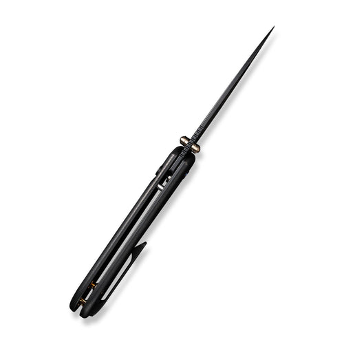 WEKNIFE Qubit CPM-20CV钢 钛合金柄 WE22030F-1 黑色 1650