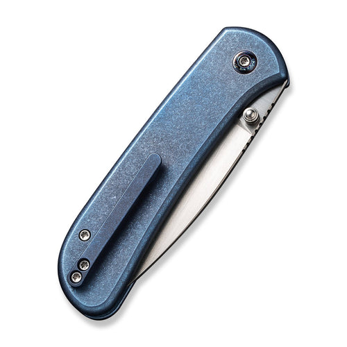 WEKNIFE Qubit CPM-20CV钢 钛合金柄 WE22030F-3 蓝色 1650