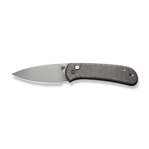 WEKNIFE Qubit CPM-20CV钢 钛合金柄 WE22030F-4 火焰纹 1716