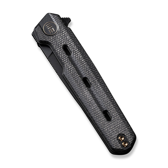 WEKNIFE Navo CPM-20CV钢 米卡塔柄 WE22026-1 黑色 1533