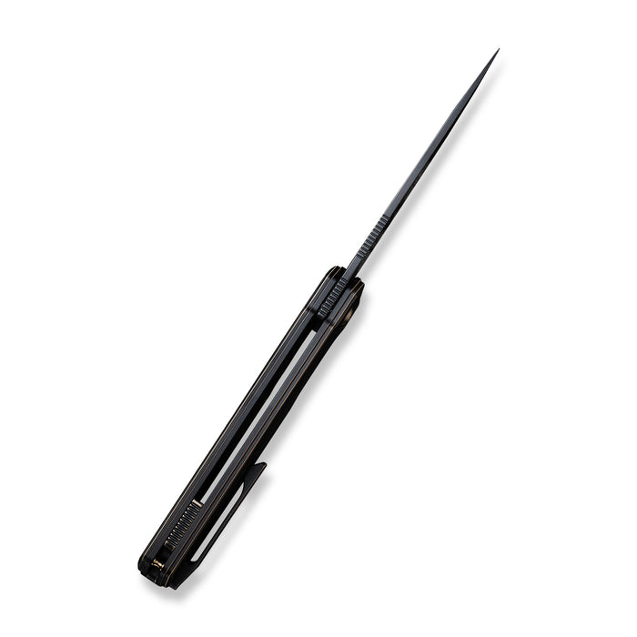 WEKNIFE Navo CPM-20CV钢 米卡塔柄 WE22026-3 古铜色 1780
