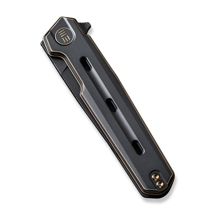 WEKNIFE Navo CPM-20CV钢 米卡塔柄 WE22026-3 古铜色 1780