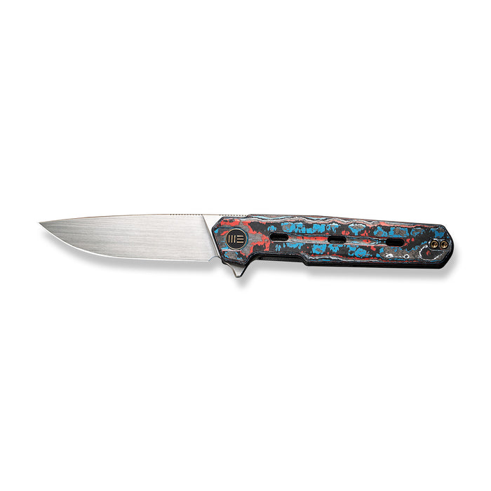 WEKNIFE Navo CPM-20CV钢 碳纤维柄 WE22026-4 炫彩 2139