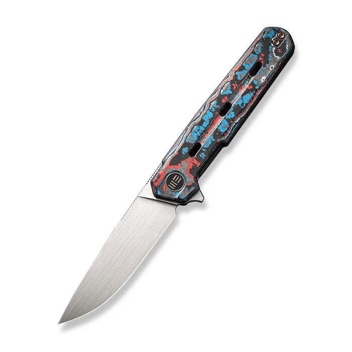WEKNIFE Navo CPM-20CV钢 碳纤维柄 WE22026-4 炫彩 2139