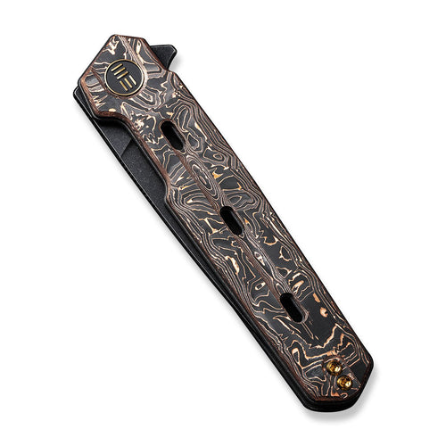 WEKNIFE Navo CPM-20CV钢 铜箔碳纤维柄 WE22026-5 1708