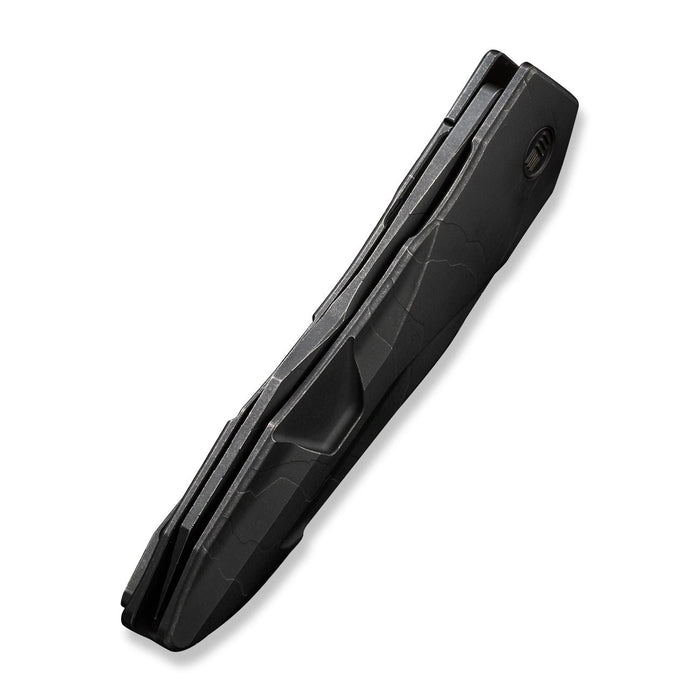 WEKNIFE Solid CPM-20CV钢 钛合金钢 WE22028-5 石洗黑 3723