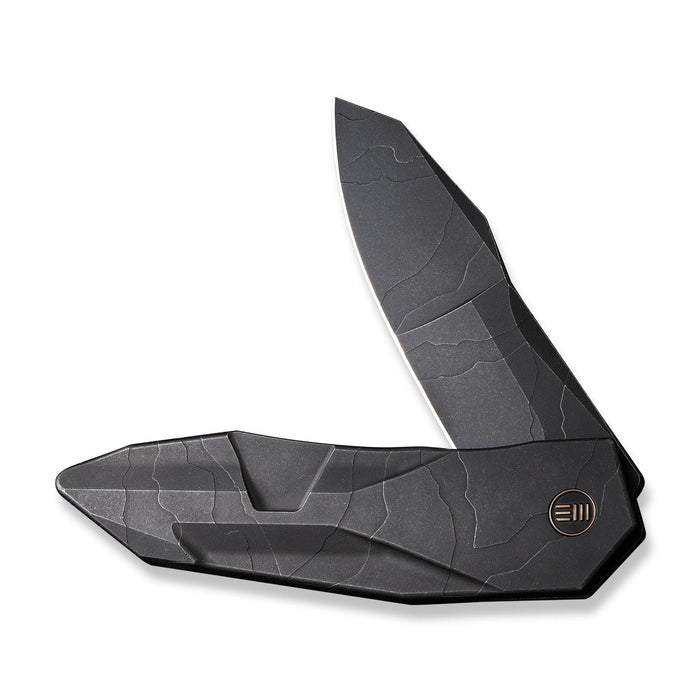 WEKNIFE Solid CPM-20CV钢 钛合金钢 WE22028-5 石洗黑 3723