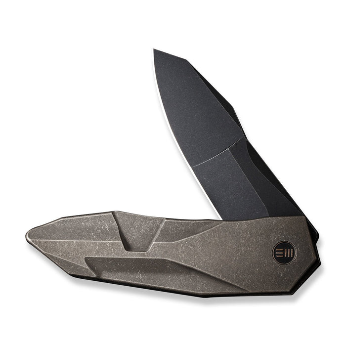 WEKNIFE Solid CPM-20CV钢 钛合金钢 WE22028-3 石洗棕色 3650