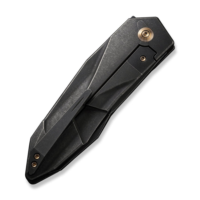 WEKNIFE Solid CPM-20CV钢 钛合金钢 WE22028-1 石洗黑色 3650