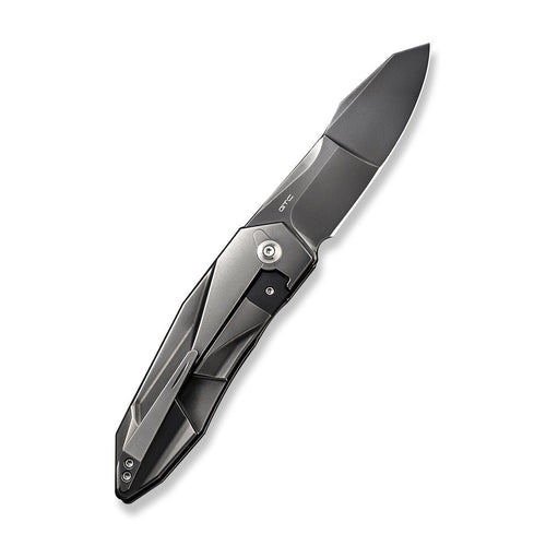 WEKNIFE Solid CPM-20CV钢 钛合金钢 WE22028-6 抛光灰 3869