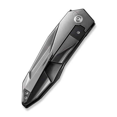 WEKNIFE Solid CPM-20CV钢 钛合金钢 WE22028-6 抛光灰 3869