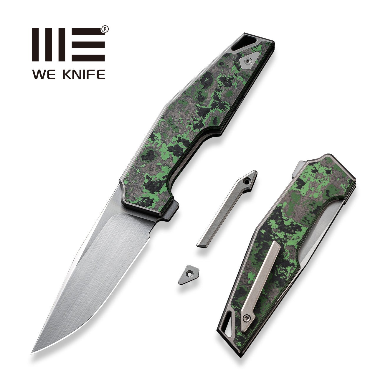 WEKNIFE OAO (One and Only) CPM-20CV钢 碳纤维+钛合金柄 WE23001-3 4198