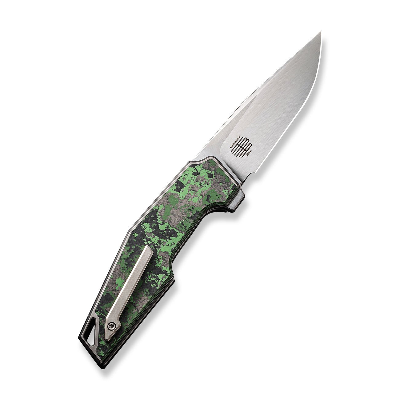 WEKNIFE OAO (One and Only) CPM-20CV钢 碳纤维+钛合金柄 WE23001-3 4198