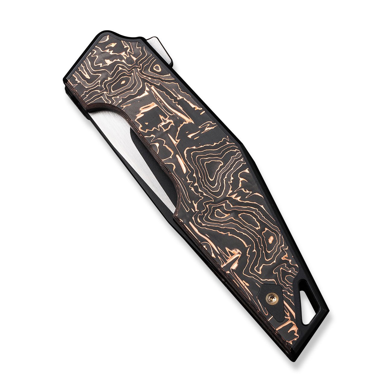 WEKNIFE OAO (One and Only) CPM-20CV钢 铜粉碳纤维+钛合金柄 WE23001-2 3760