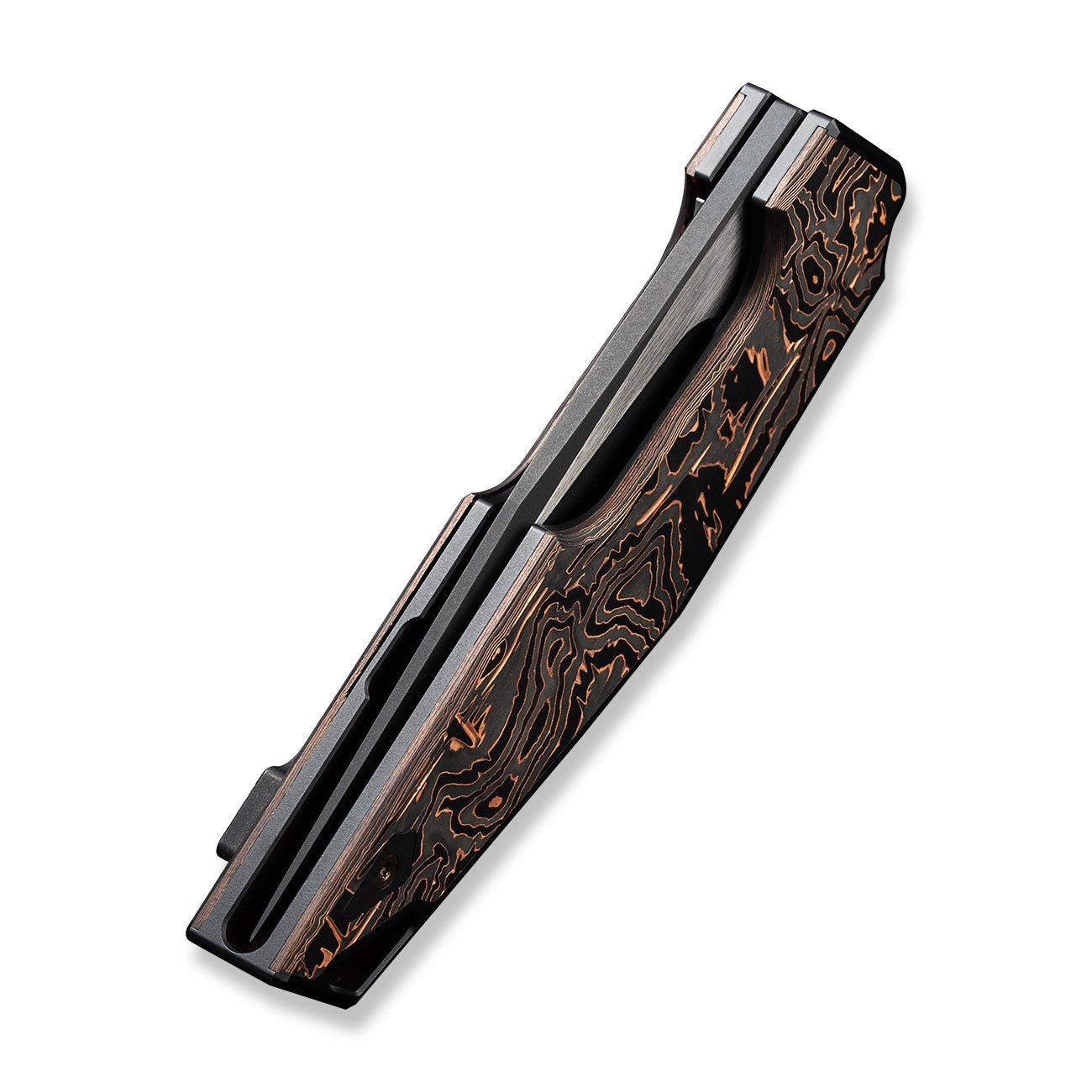 WEKNIFE OAO (One and Only) CPM-20CV钢 铜粉碳纤维+钛合金柄 WE23001-2 3760