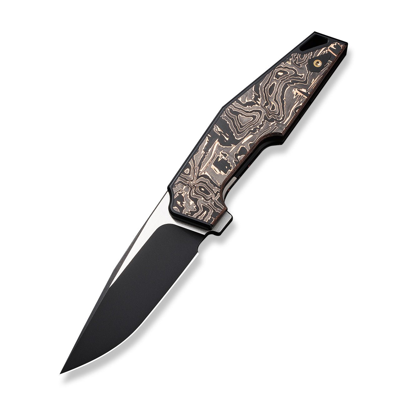 WEKNIFE OAO (One and Only) CPM-20CV钢 铜粉碳纤维+钛合金柄 WE23001-2 3760