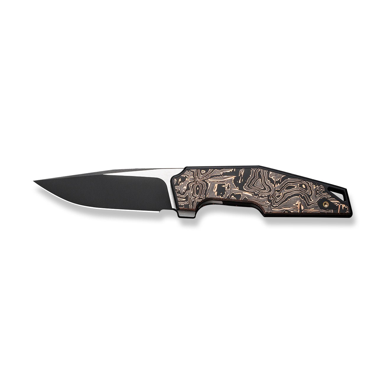 WEKNIFE OAO (One and Only) CPM-20CV钢 铜粉碳纤维+钛合金柄 WE23001-2 3760
