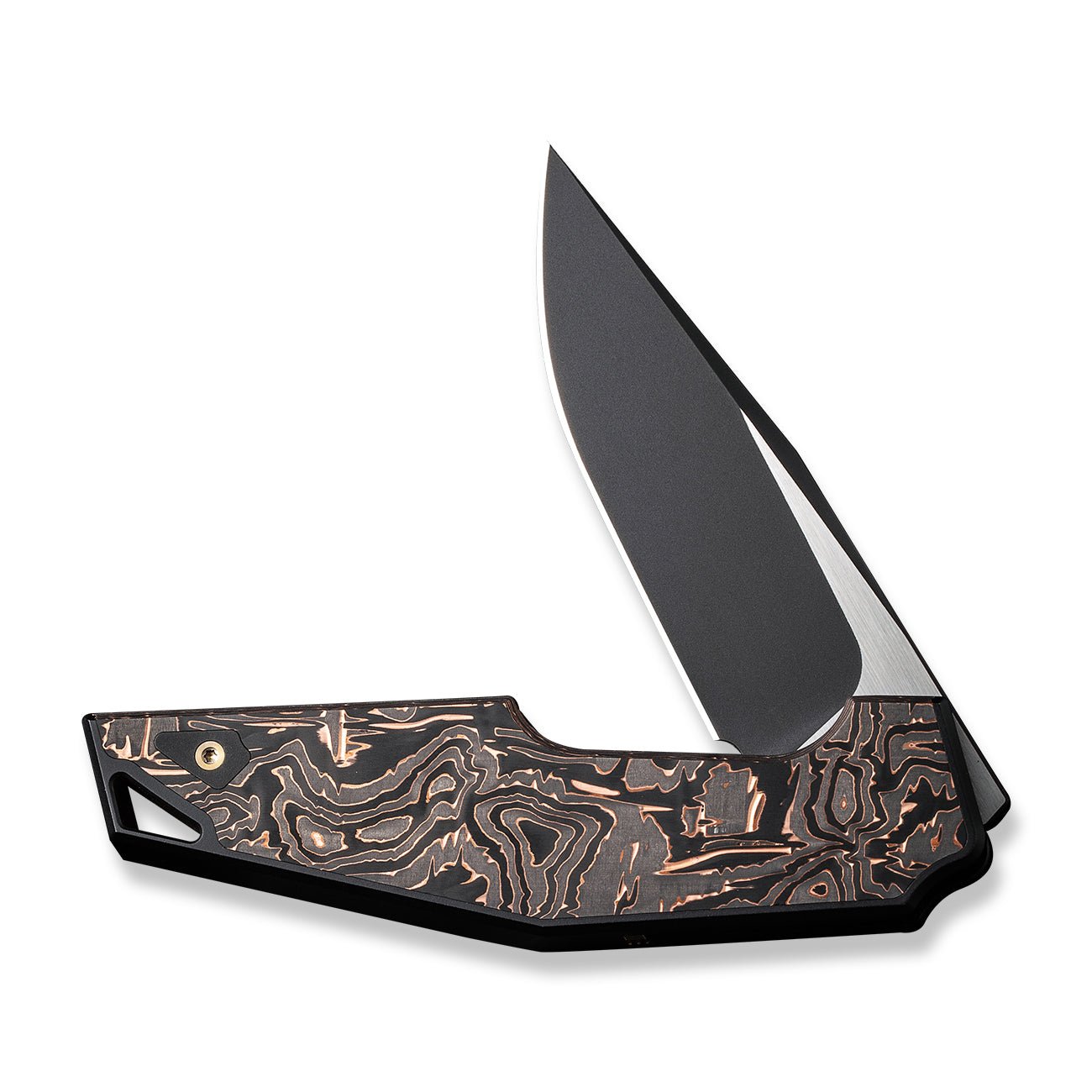 WEKNIFE OAO (One and Only) CPM-20CV钢 铜粉碳纤维+钛合金柄 WE23001-2 3760