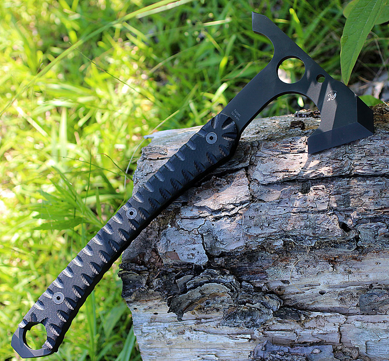 Spyderco H03 Warrior Hawk 战术斧头 D2钢 3000
