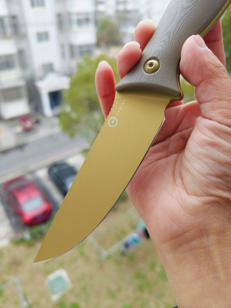 🔥 CIVIVI Stormridge Nitro-V钢 G10柄 C23041-2 棕色 760
