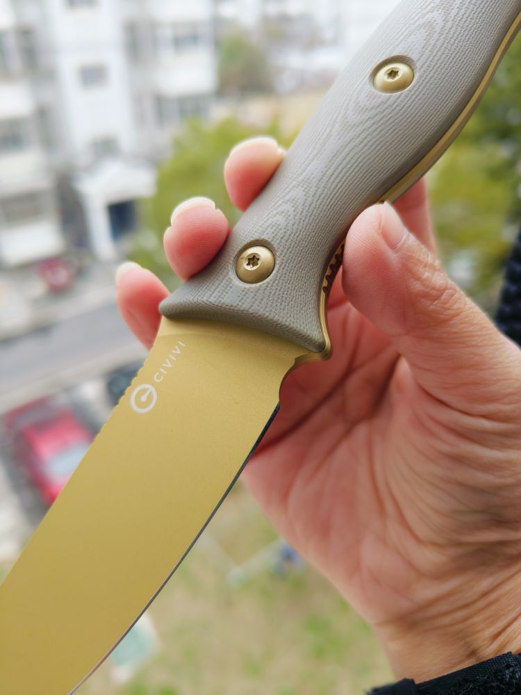 🔥 CIVIVI Stormridge Nitro-V钢 G10柄 C23041-2 棕色 760