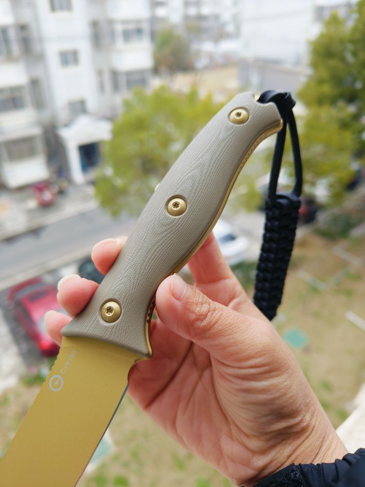🔥 CIVIVI Stormridge Nitro-V钢 G10柄 C23041-2 棕色 760