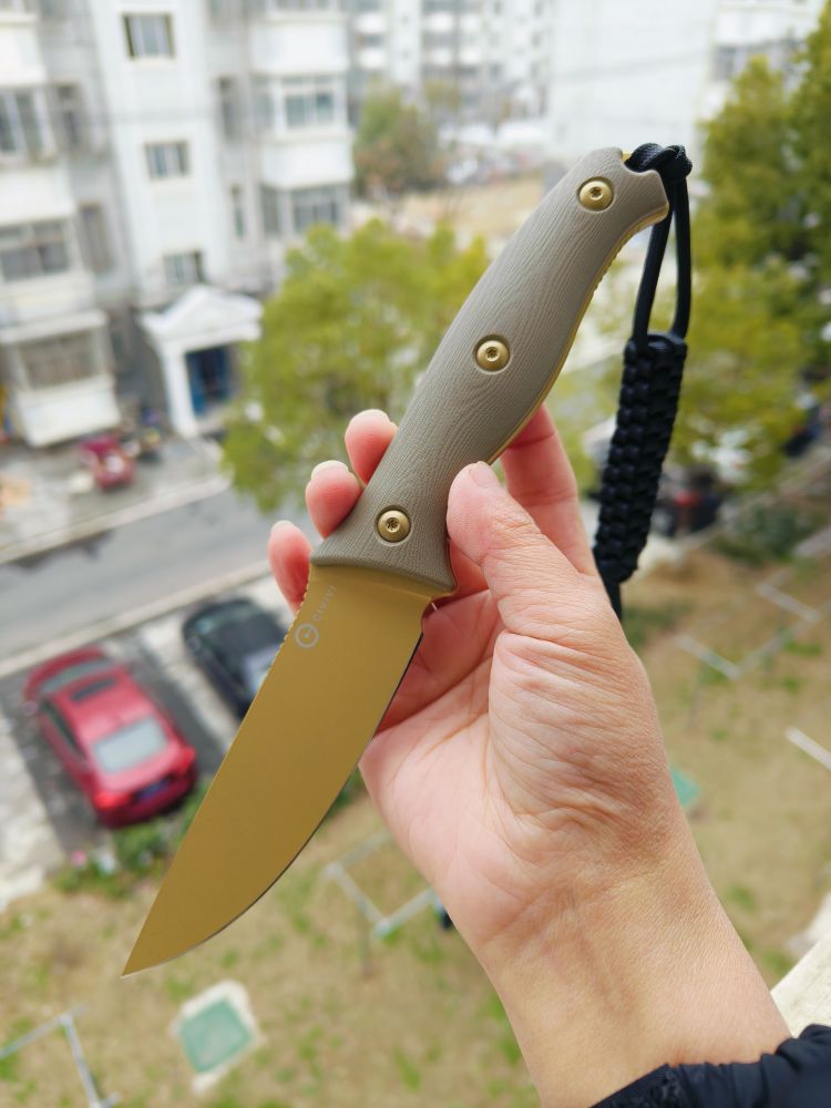 🔥 CIVIVI Stormridge Nitro-V钢 G10柄 C23041-2 棕色 760