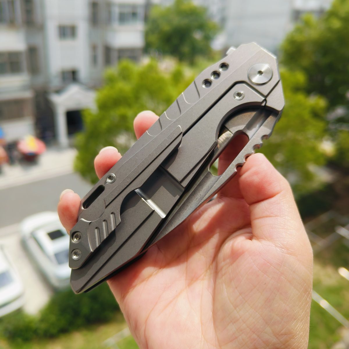 Bestech Knives SHODAN S35VN钢 钛合金柄 BT1910C 1860