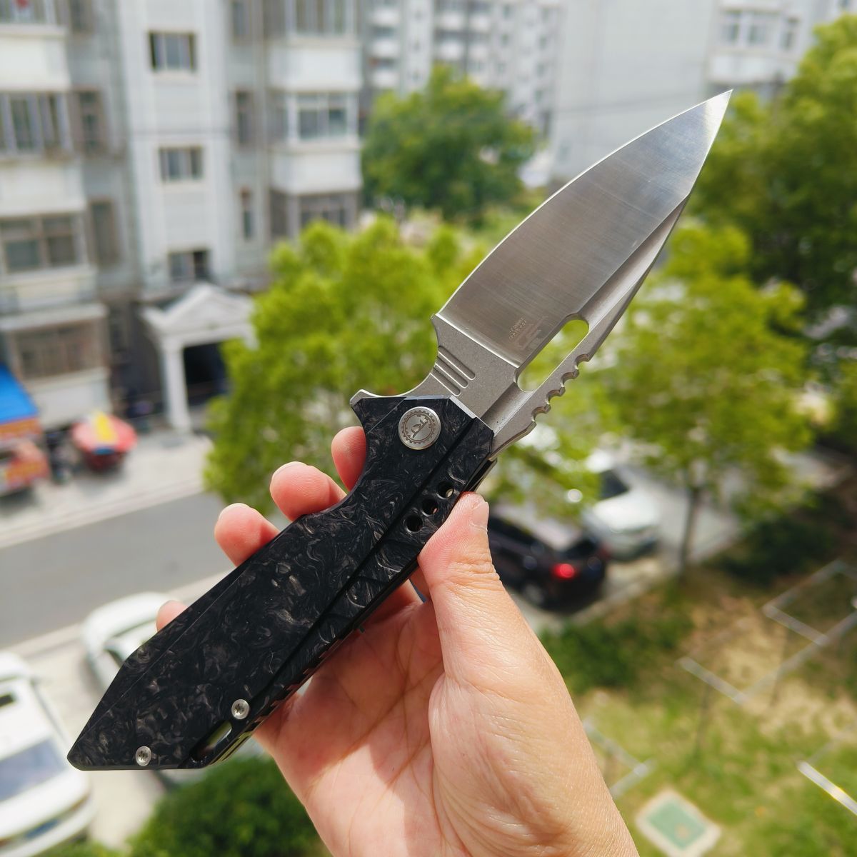 Bestech Knives SHODAN S35VN钢 钛合金柄 BT1910C 1860