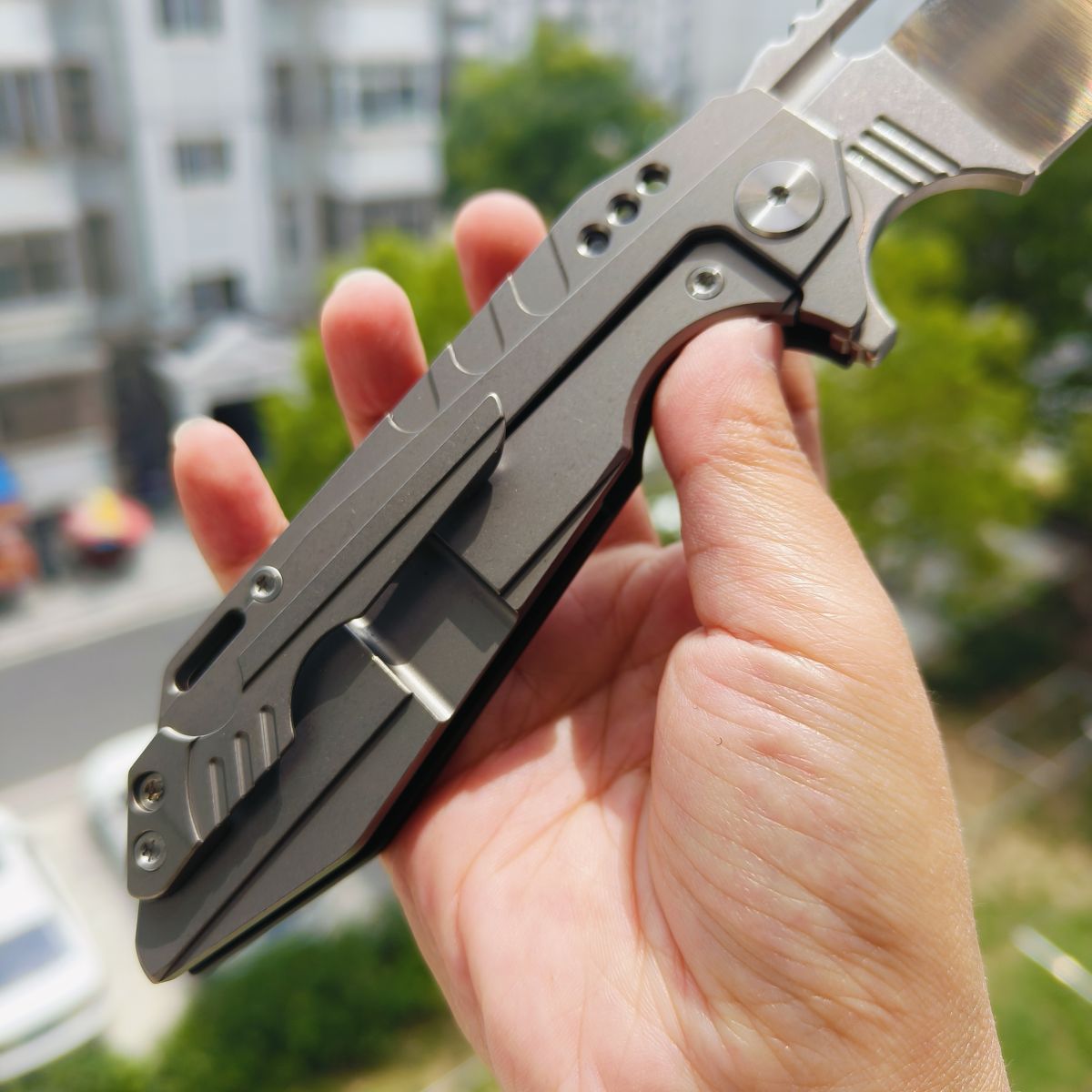Bestech Knives SHODAN S35VN钢 钛合金柄 BT1910C 1860