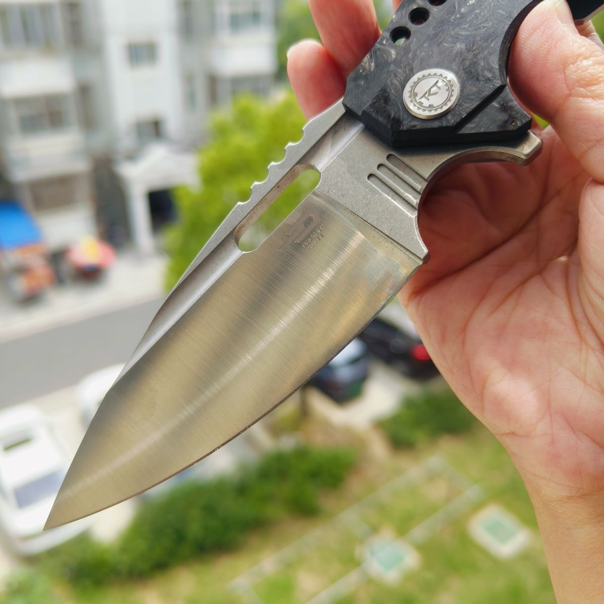 Bestech Knives SHODAN S35VN钢 钛合金柄 BT1910C 1860