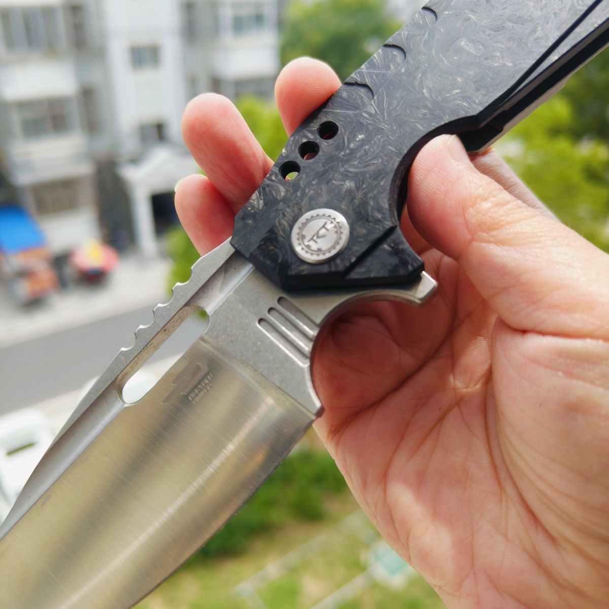 Bestech Knives SHODAN S35VN钢 钛合金柄 BT1910C 1860