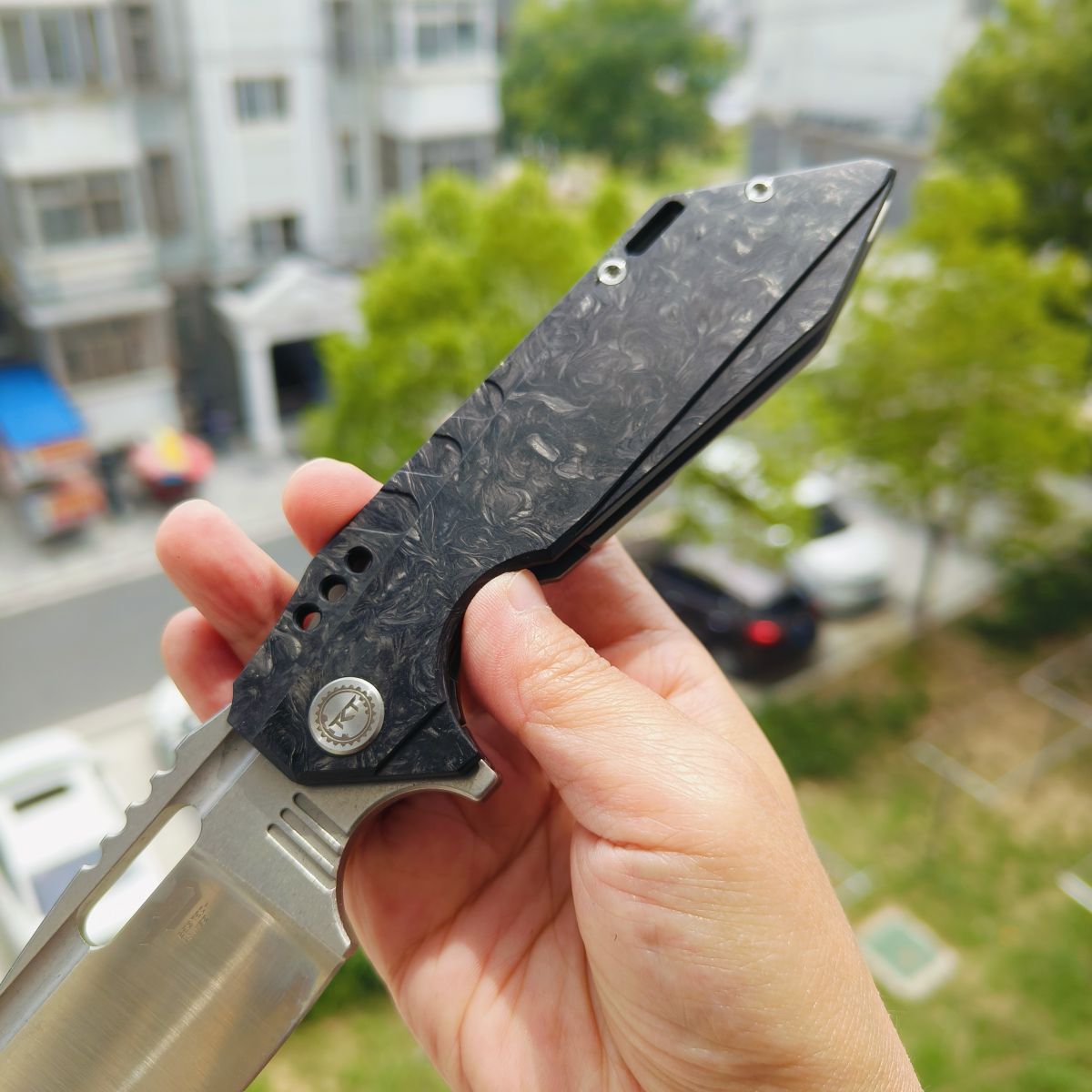 Bestech Knives SHODAN S35VN钢 钛合金柄 BT1910C 1860