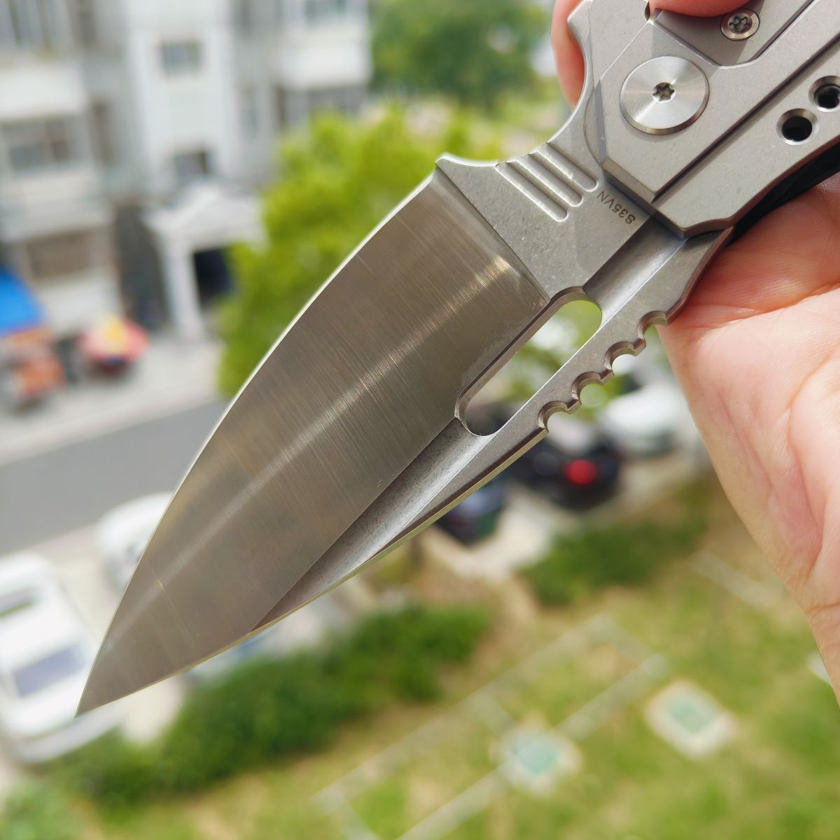 Bestech Knives SHODAN S35VN钢 钛合金柄 BT1910C 1860