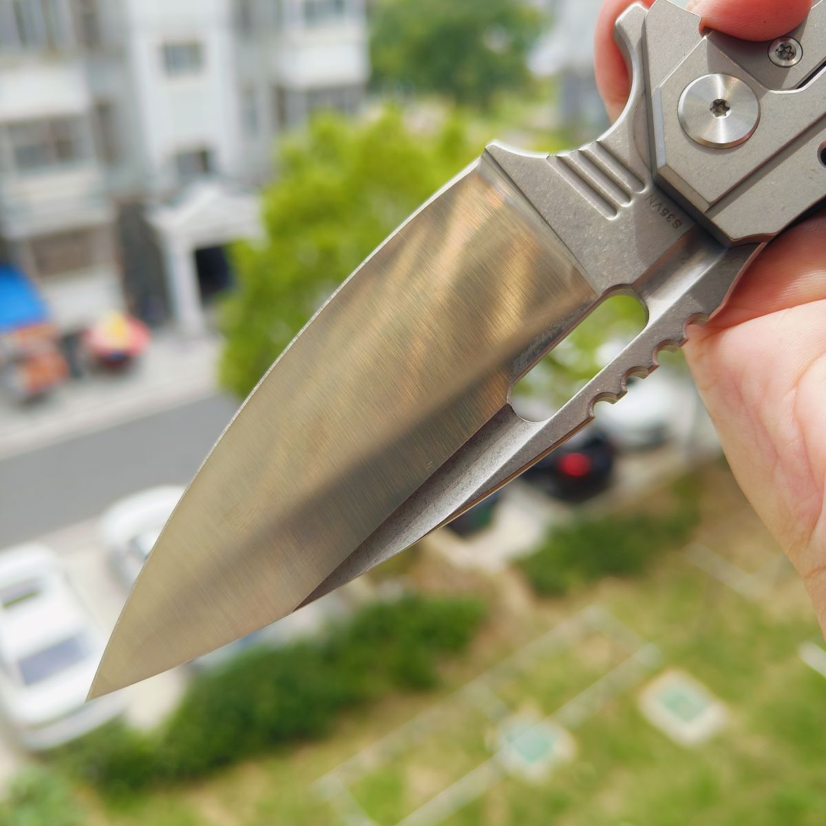 Bestech Knives SHODAN S35VN钢 钛合金柄 BT1910C 1860