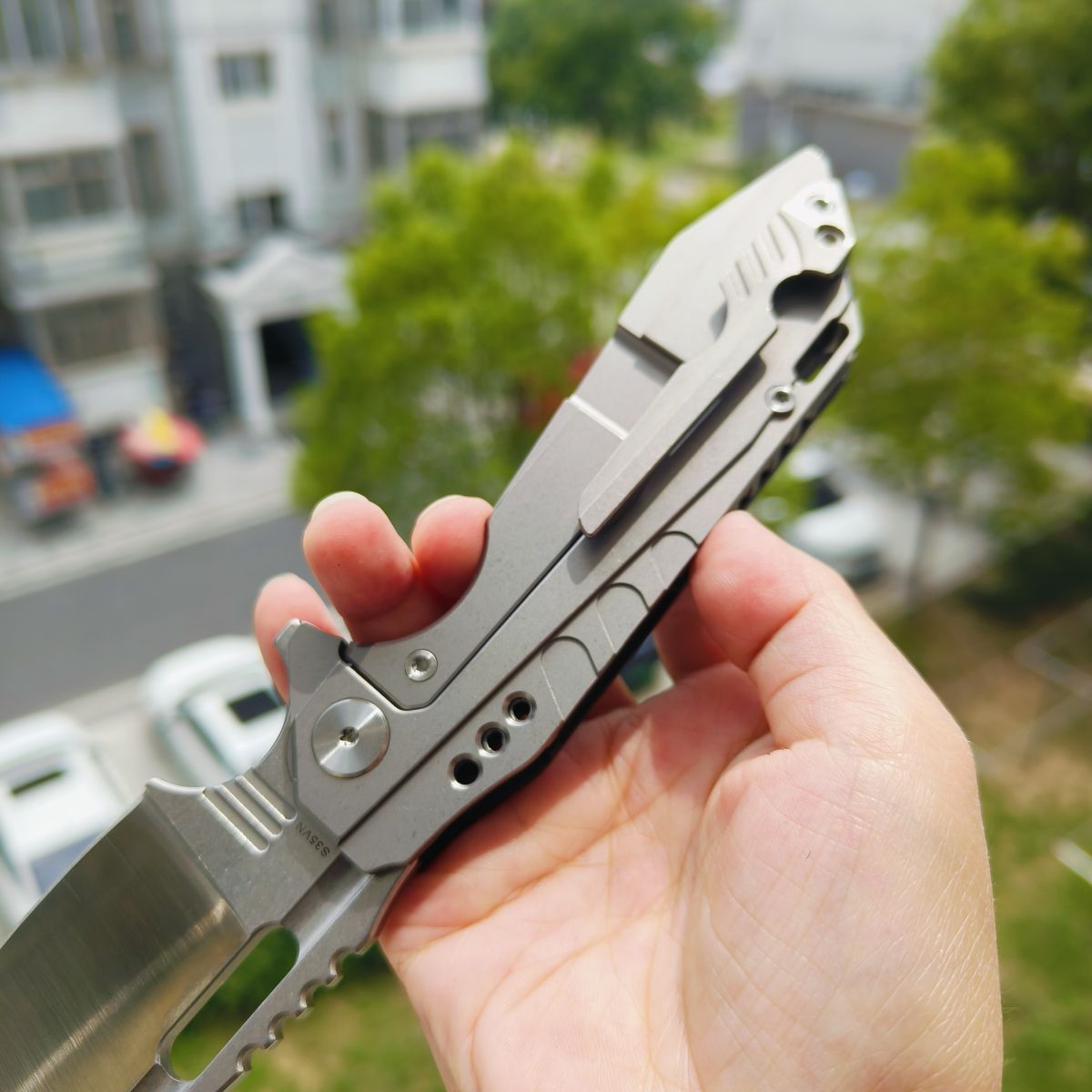 Bestech Knives SHODAN S35VN钢 钛合金柄 BT1910C 1860