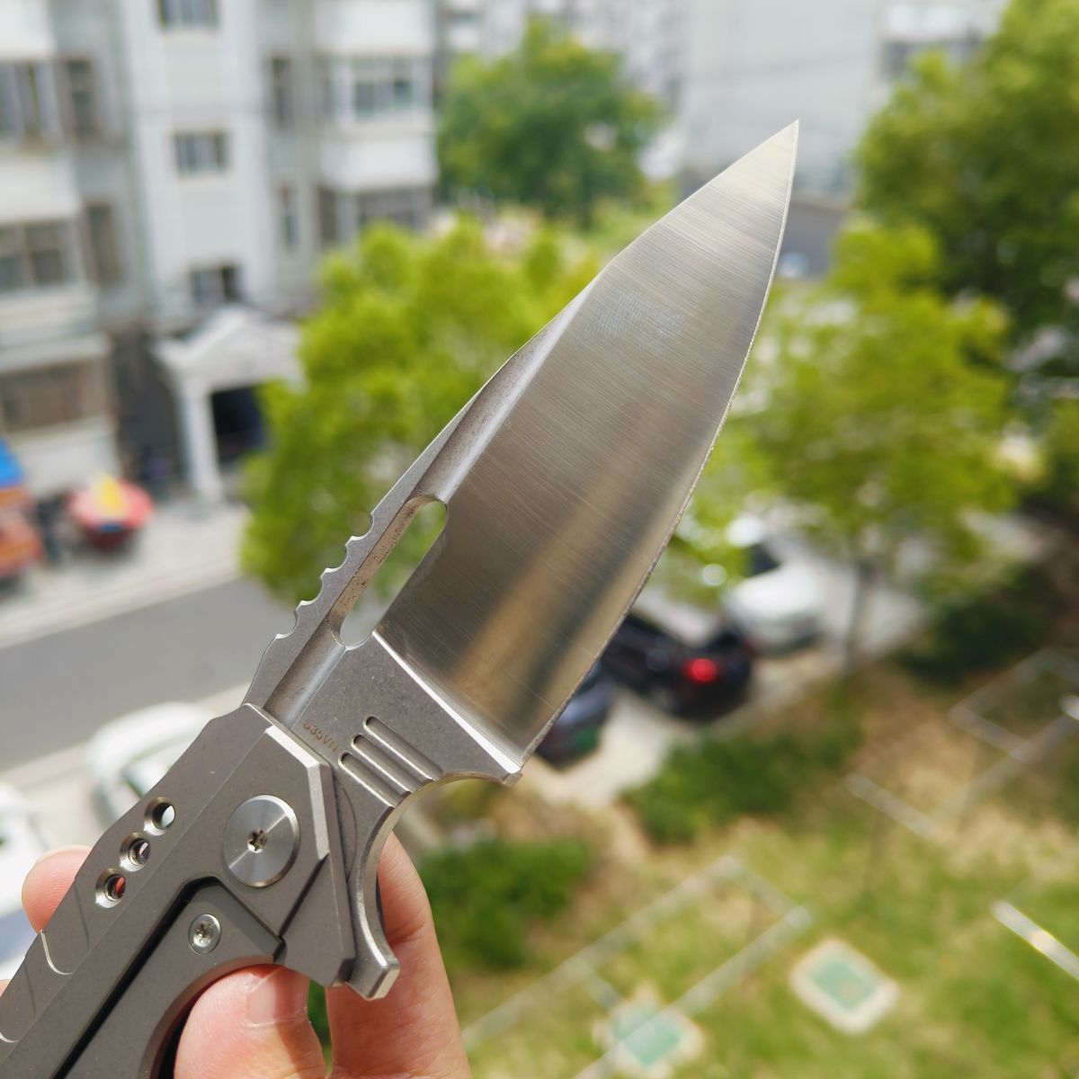 Bestech Knives SHODAN S35VN钢 钛合金柄 BT1910C 1860