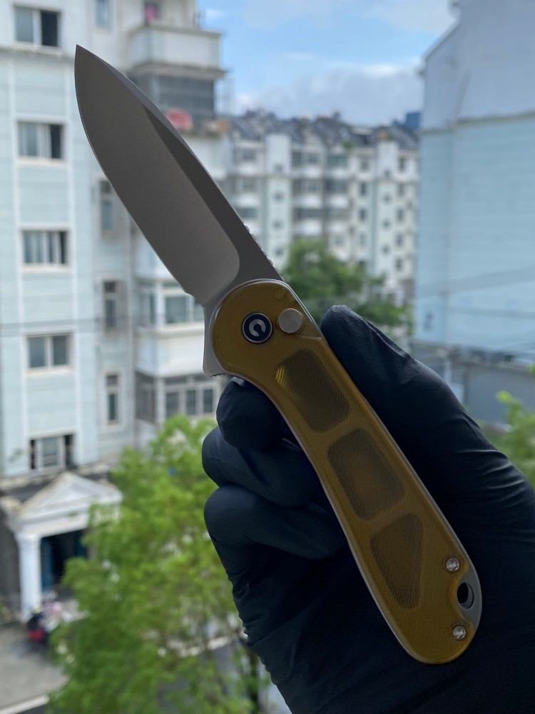 🔥 CIVIVI Elementum II Nitro-V钢 Ultem手柄 C18062P-7 棕色 658