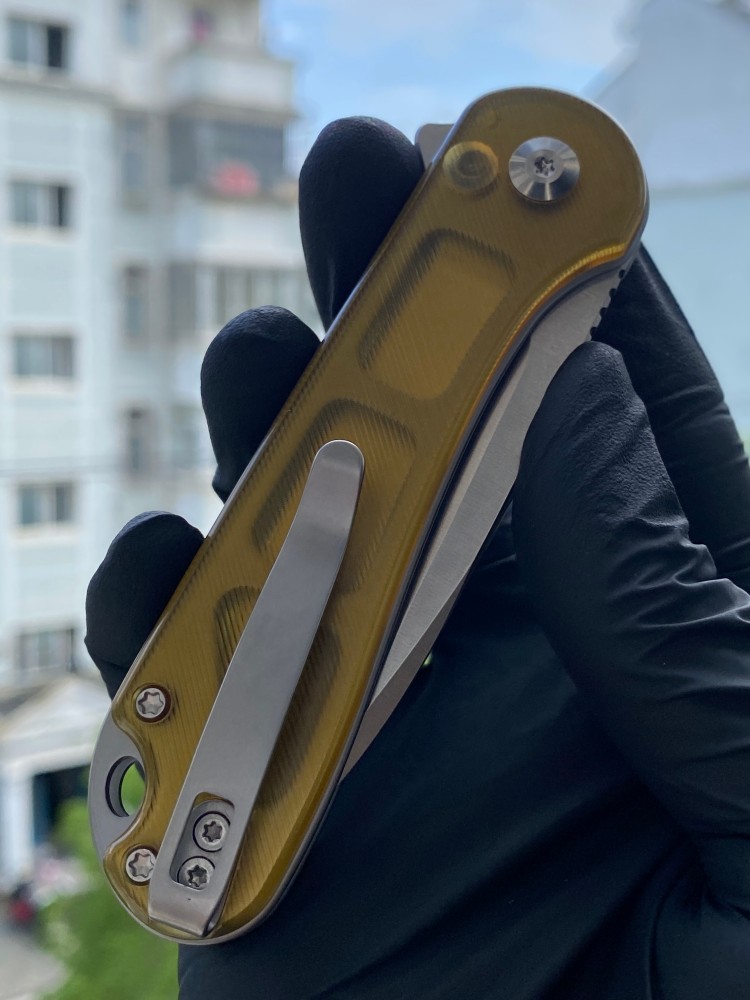 🔥 CIVIVI Elementum II Nitro-V钢 Ultem手柄 C18062P-7 棕色 658