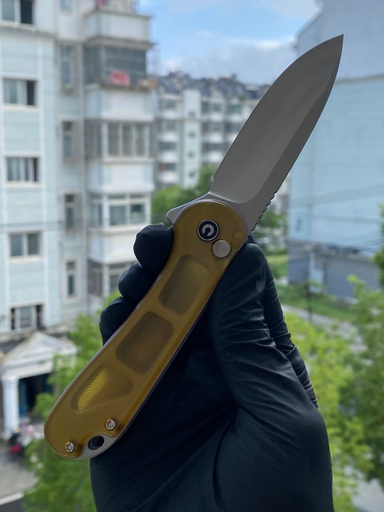 🔥 CIVIVI Elementum II Nitro-V钢 Ultem手柄 C18062P-7 棕色 658