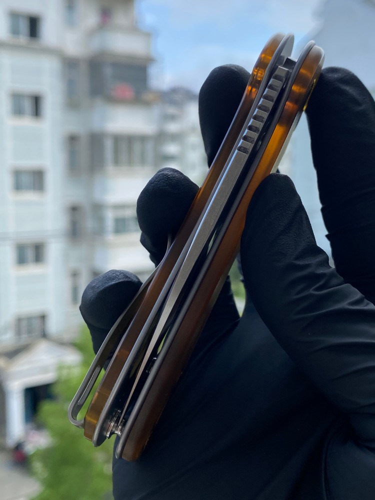 🔥 CIVIVI Elementum II Nitro-V钢 Ultem手柄 C18062P-7 棕色 658