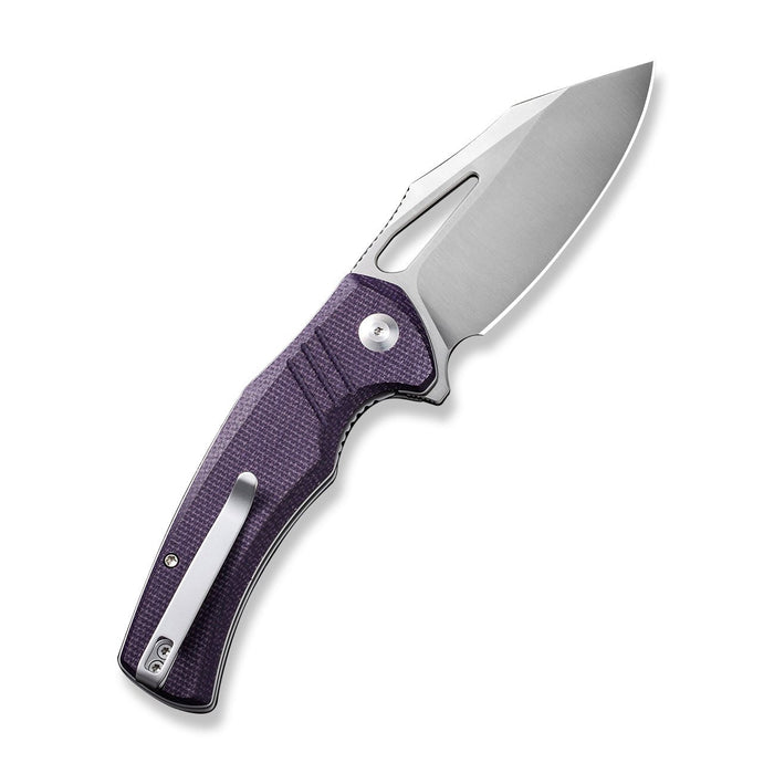 CIVIVI BullTusk 14C28N钢 米卡塔柄 C23017-3 紫色 558