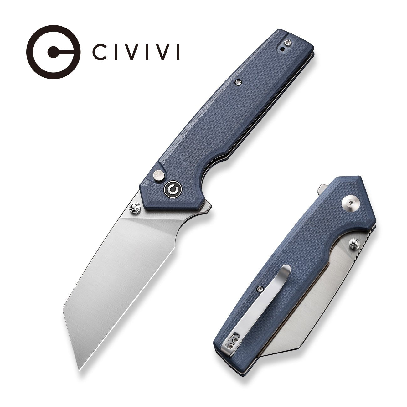CIVIVI Amirite Nitro-V钢 G10柄 C23028-1 蓝色 657