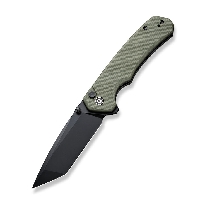 CIVIVI Button Lock Brazen 14C28N钢 G10手柄 C19059C-2 军绿色 548